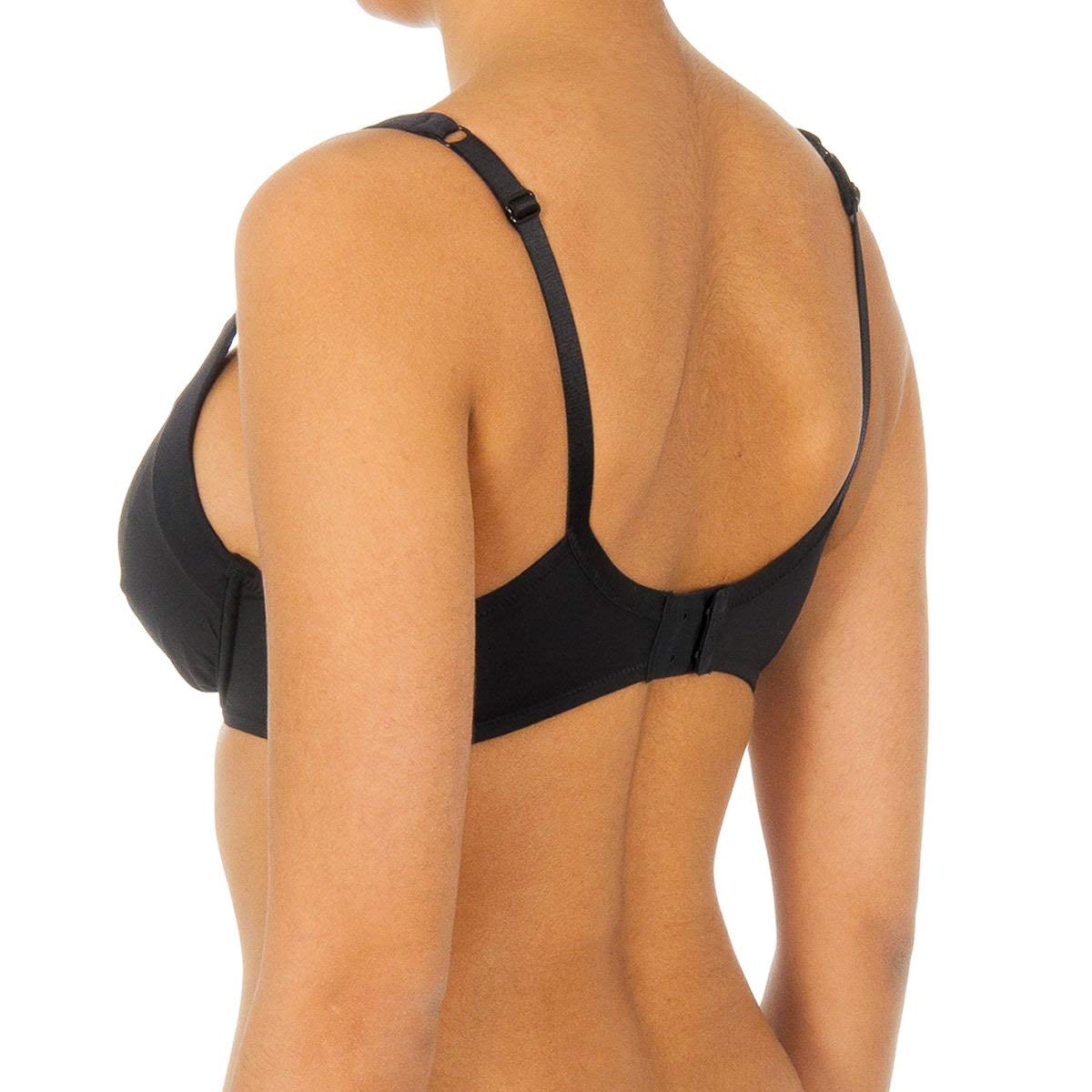 DIM Generous Invisible reggiseno nero 5B con ferretto