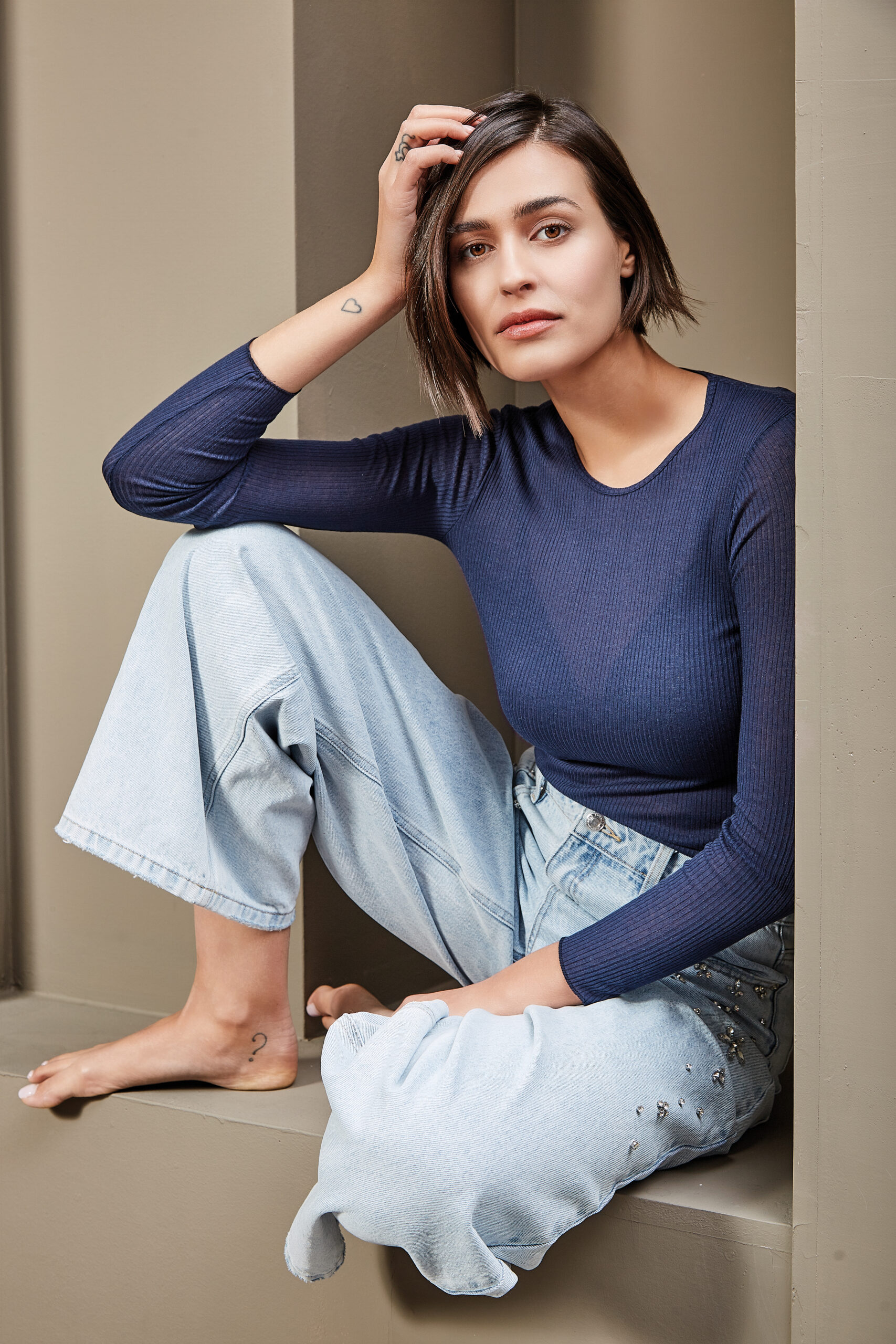 SUBLYME UltraNatural T-Shirt Manica Lunga cashmere