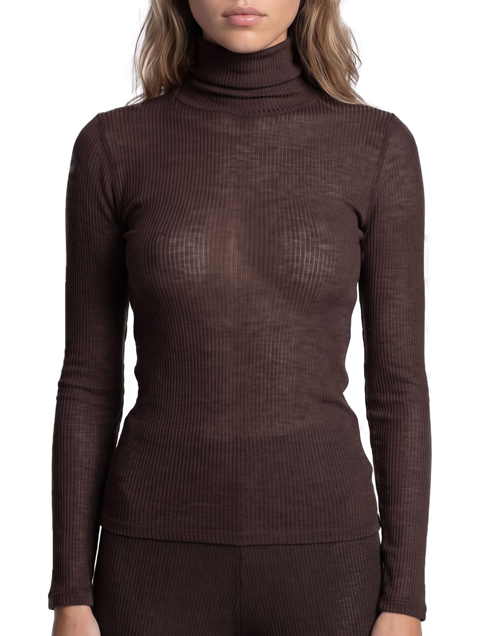 Egi 5349 Dolcevita Donna Cashmere e Modal Nero