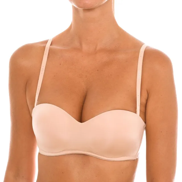 DIM Invisifree Bandeau reggiseno senza ferretto x1 pelle