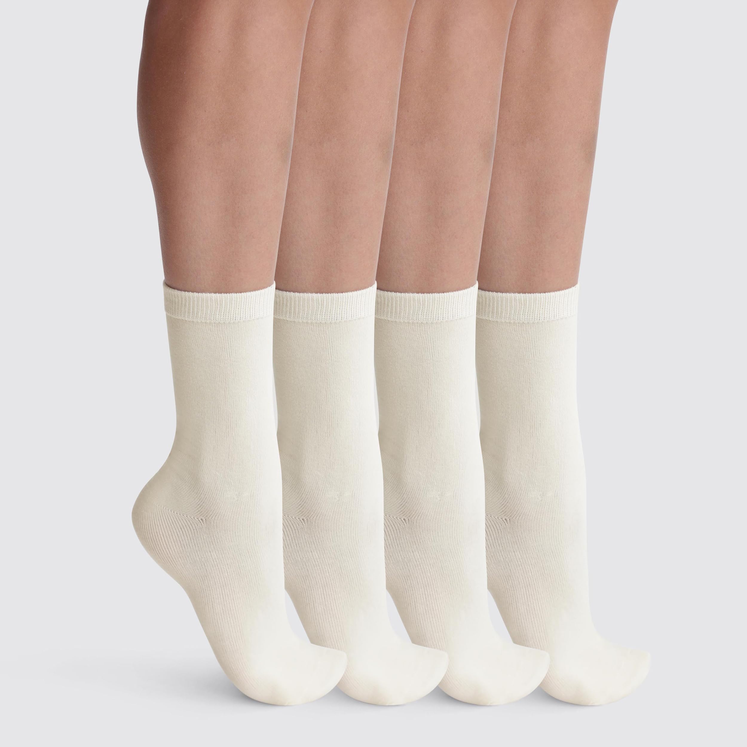 DIM Thermo Fleece calzini donna pile 35-38 x4