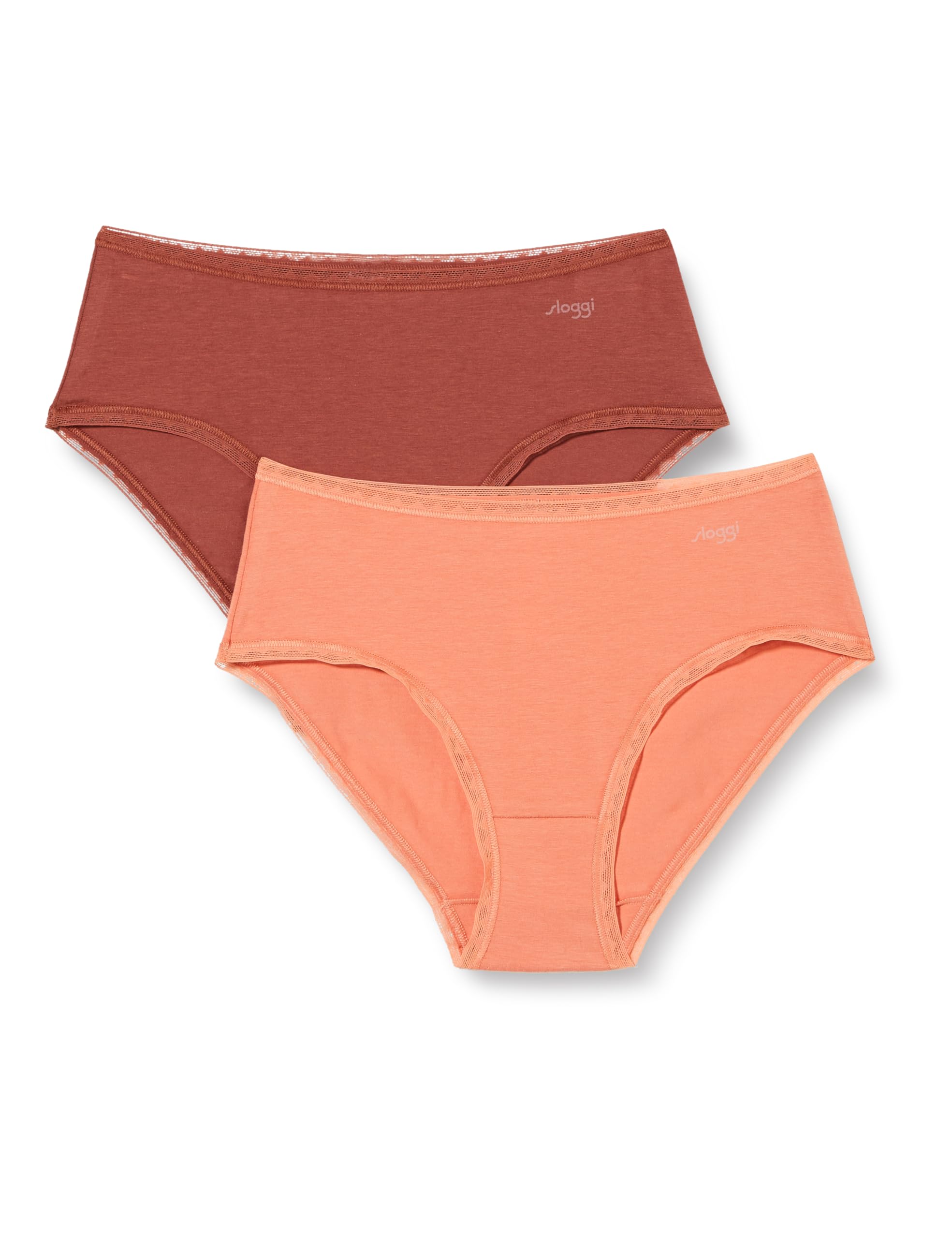sloggi GO Midi slip donna M 2 pezzi cotone organico
