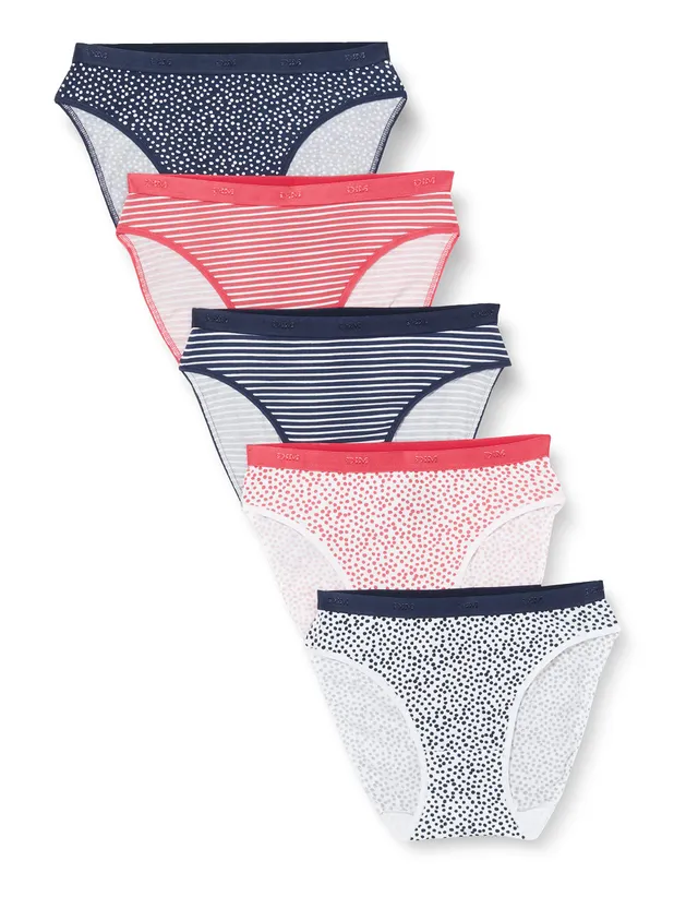 DIM Les Pockets Mutande Donna x5 Cotone