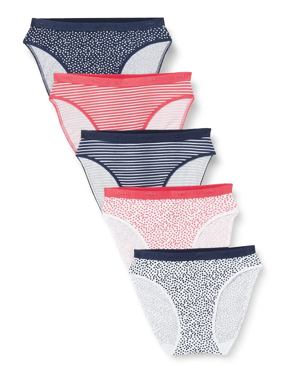 DIM Les Pockets Mutande Donna x5 Cotone