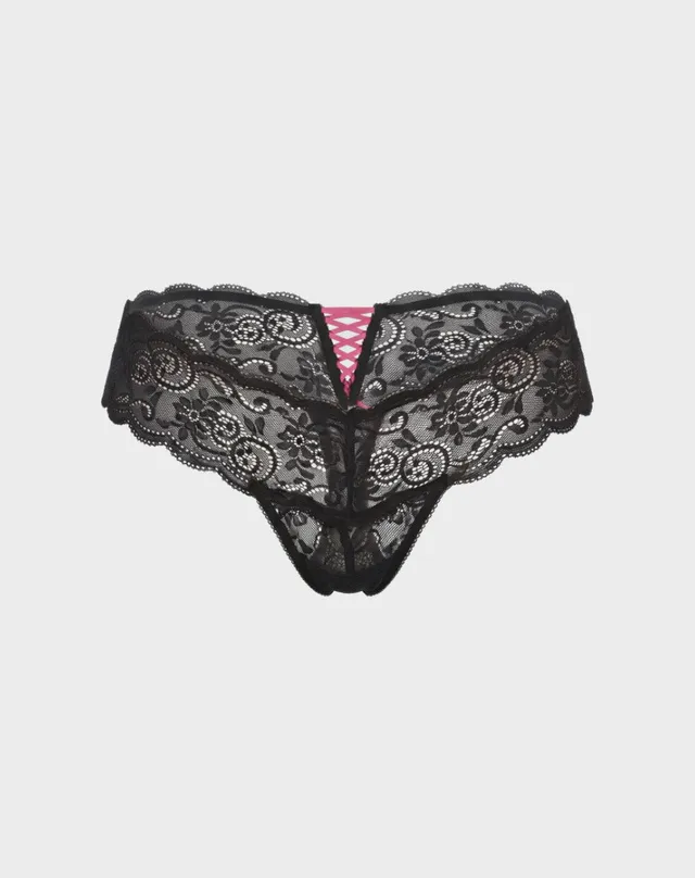 René Rofé Love Story Perizoma Pizzo Nero S/M