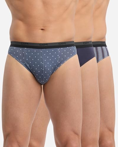 DIM Boxer Uomo Cotone 3 Pezzi Colorati Comfort