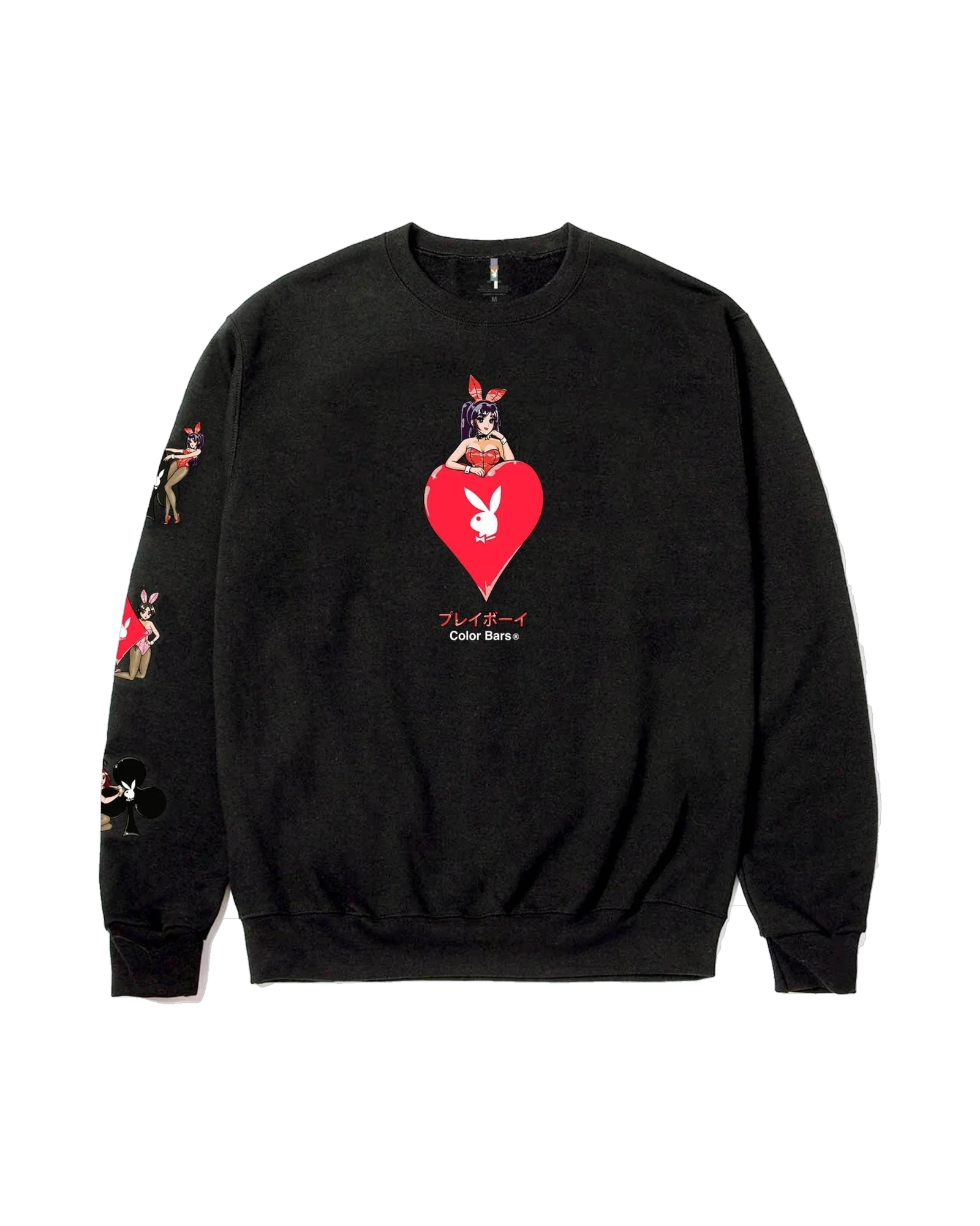 Playboy Ace of Hearts 3.0 Felpa Girocollo Unisex