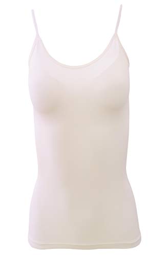Egi Canottiera Donna Spalline Sottili Modal Naturale M
