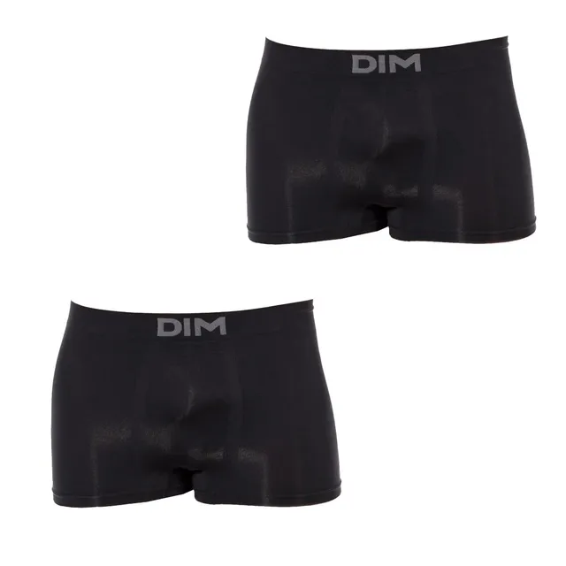 DIM Micro Boxer Senza Cuciture Boxer Uomo x2 Microfibra