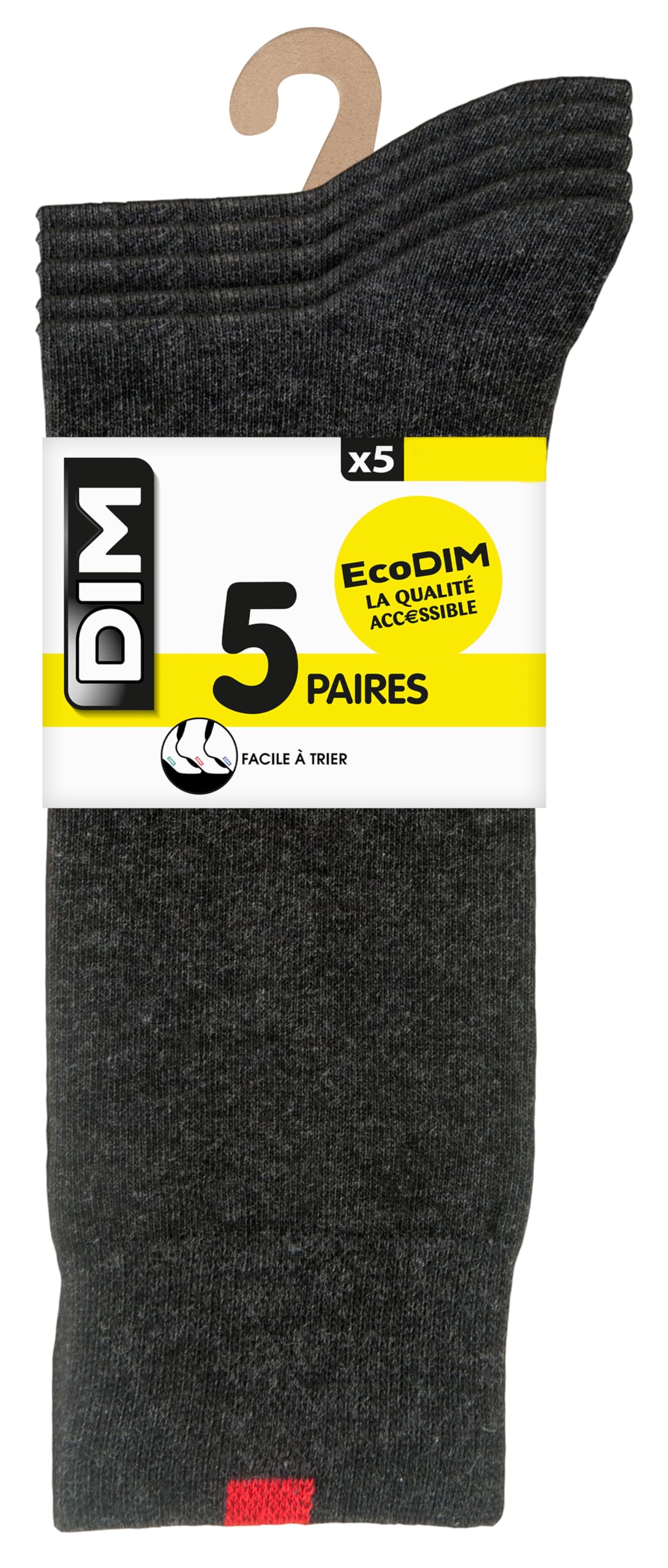 Dim Ecodim calze uomo 39-42 grigio rinforzate