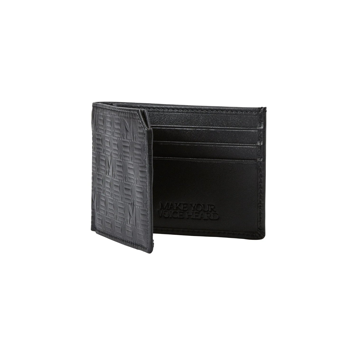 Playboy portafoglio uomo nero pelle RFID slim