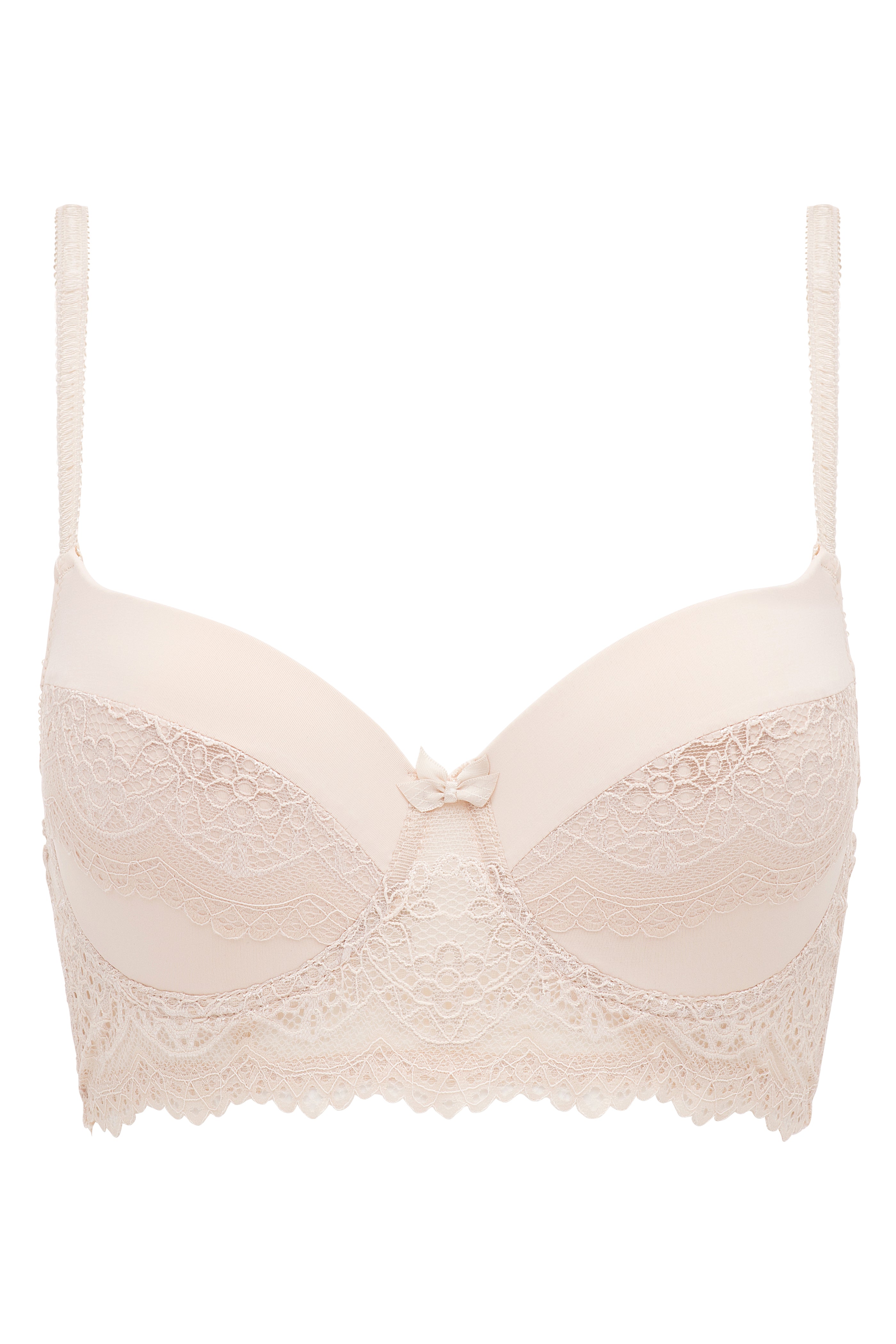 René Rofé Lace Longline Reggiseno 2 Pezzi in Pizzo