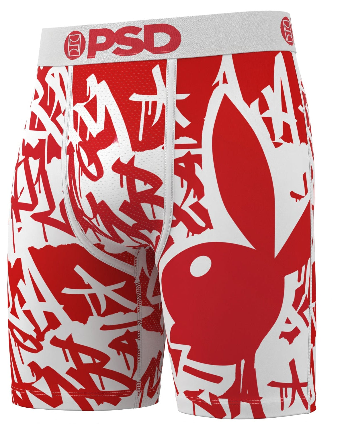 Playboy x PSD slip uomo bianco micromesh 7 pollici