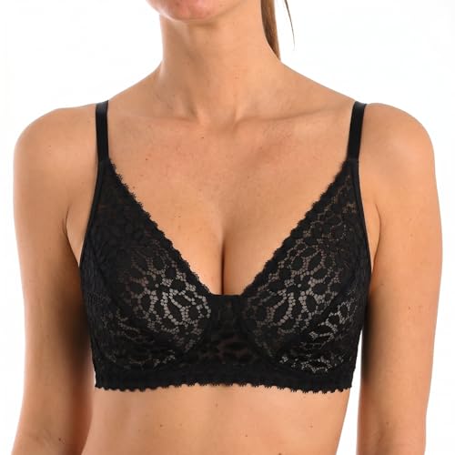 DIM Daily Dentelle reggiseno pizzo floreale senza ferretto
