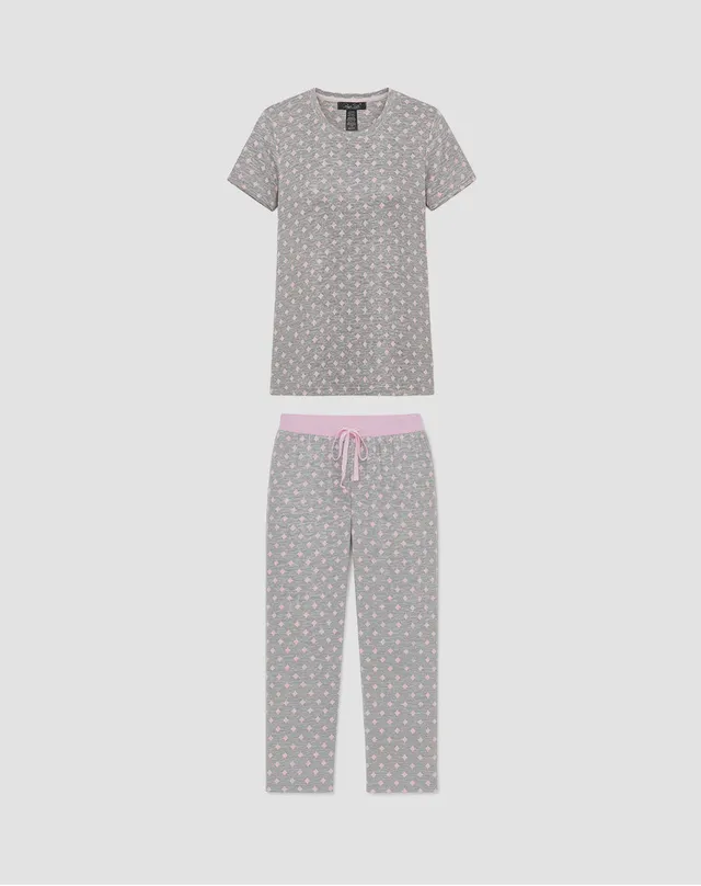 René Rofé Hacci Set Pigiama Capri 2 Pezzi leggero