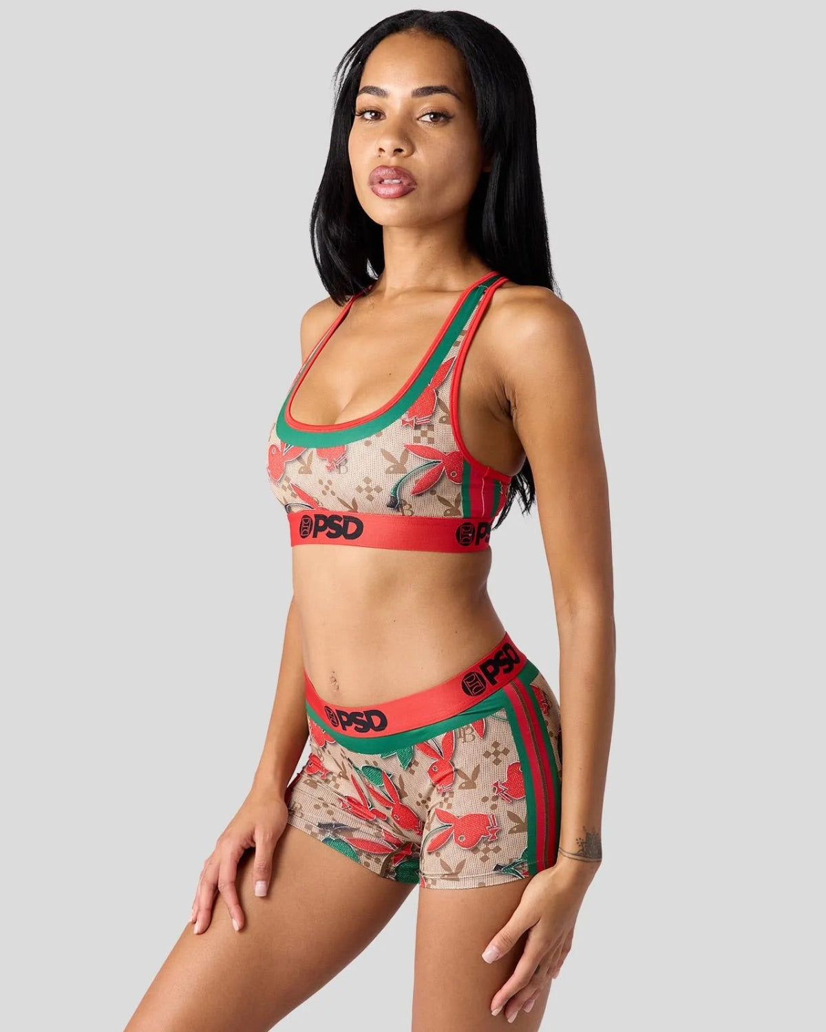 Playboy x PSD Cherry Ice reggiseno sportivo multicolor