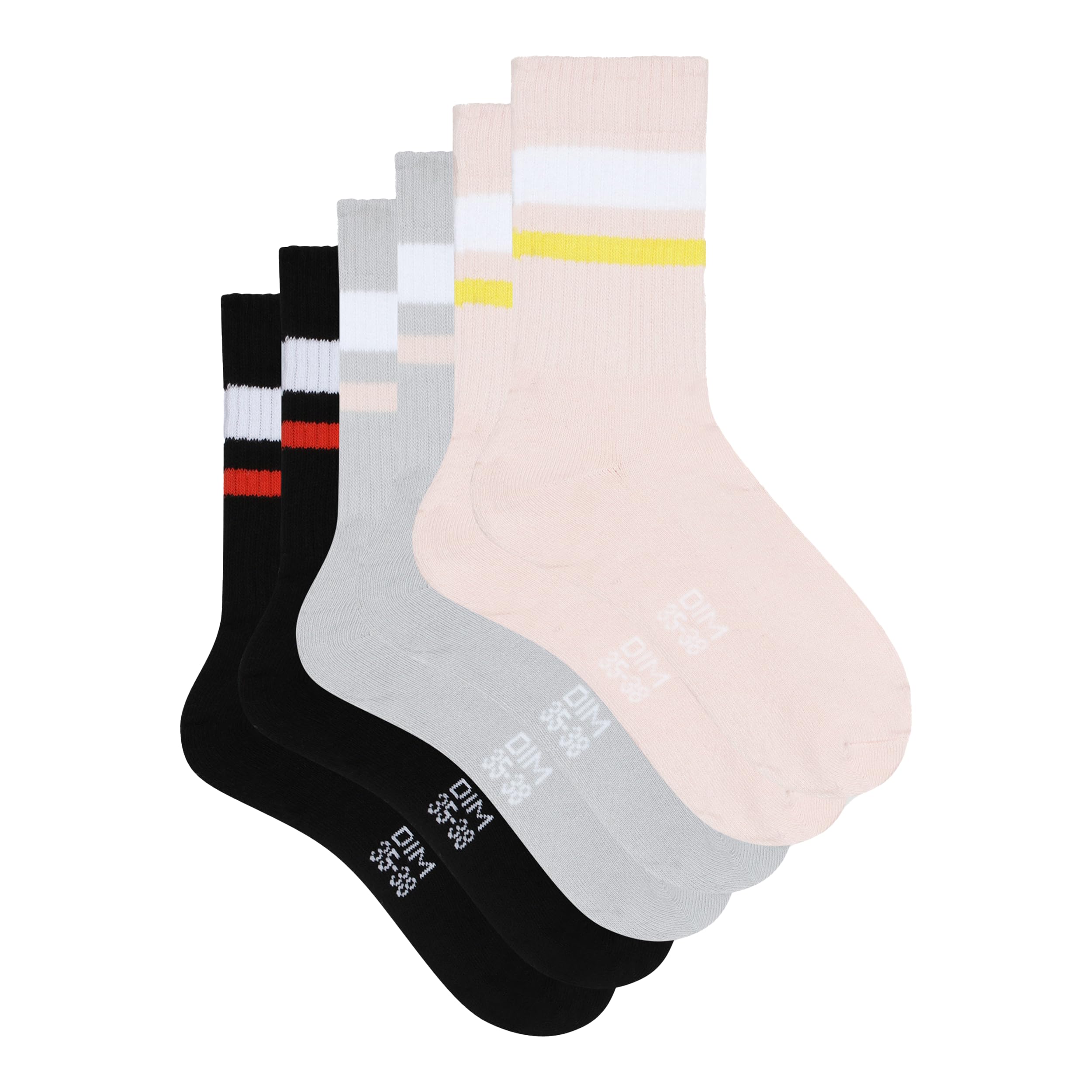 DIM Ecodim Sport Style X3 calze donna colorate