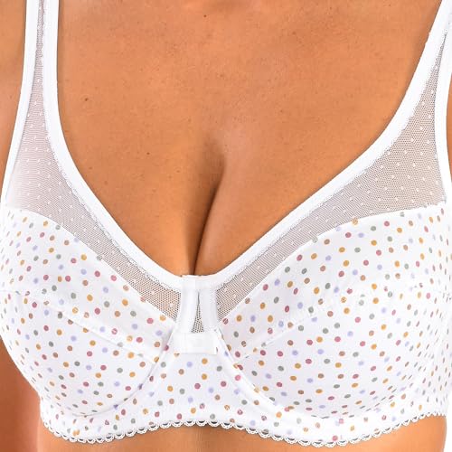DIM Generous Cotone Bio Reggiseno con Ferretto x1 Taglia 4C