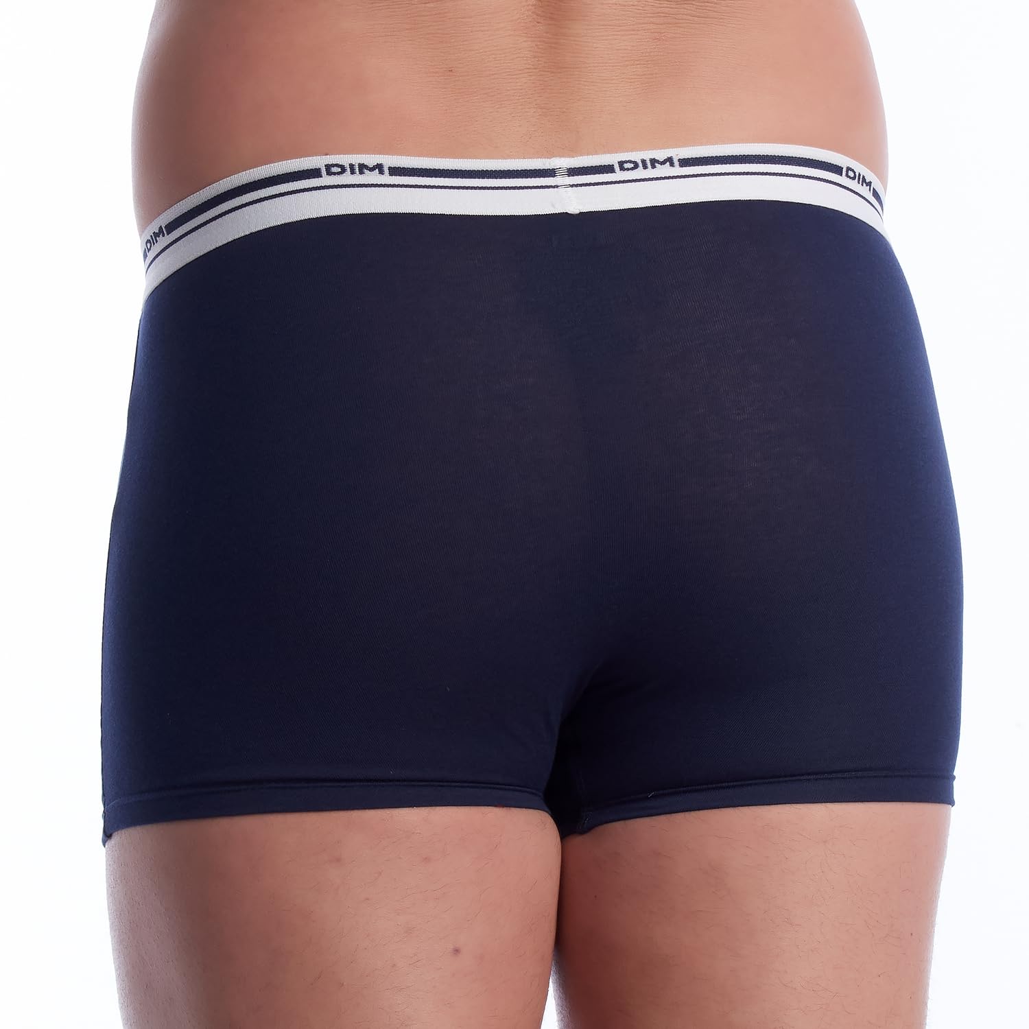 DIM Colori Classici Cotton Stretch boxer uomo x3 L blu cotone