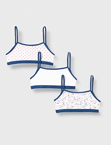 DIM Les Pockets Coton Reggiseno Bambina Pacco da 3