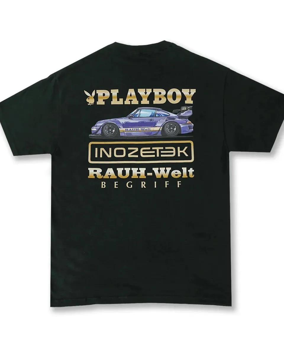 Playboy Inozetek RWB t-shirt nera cotone