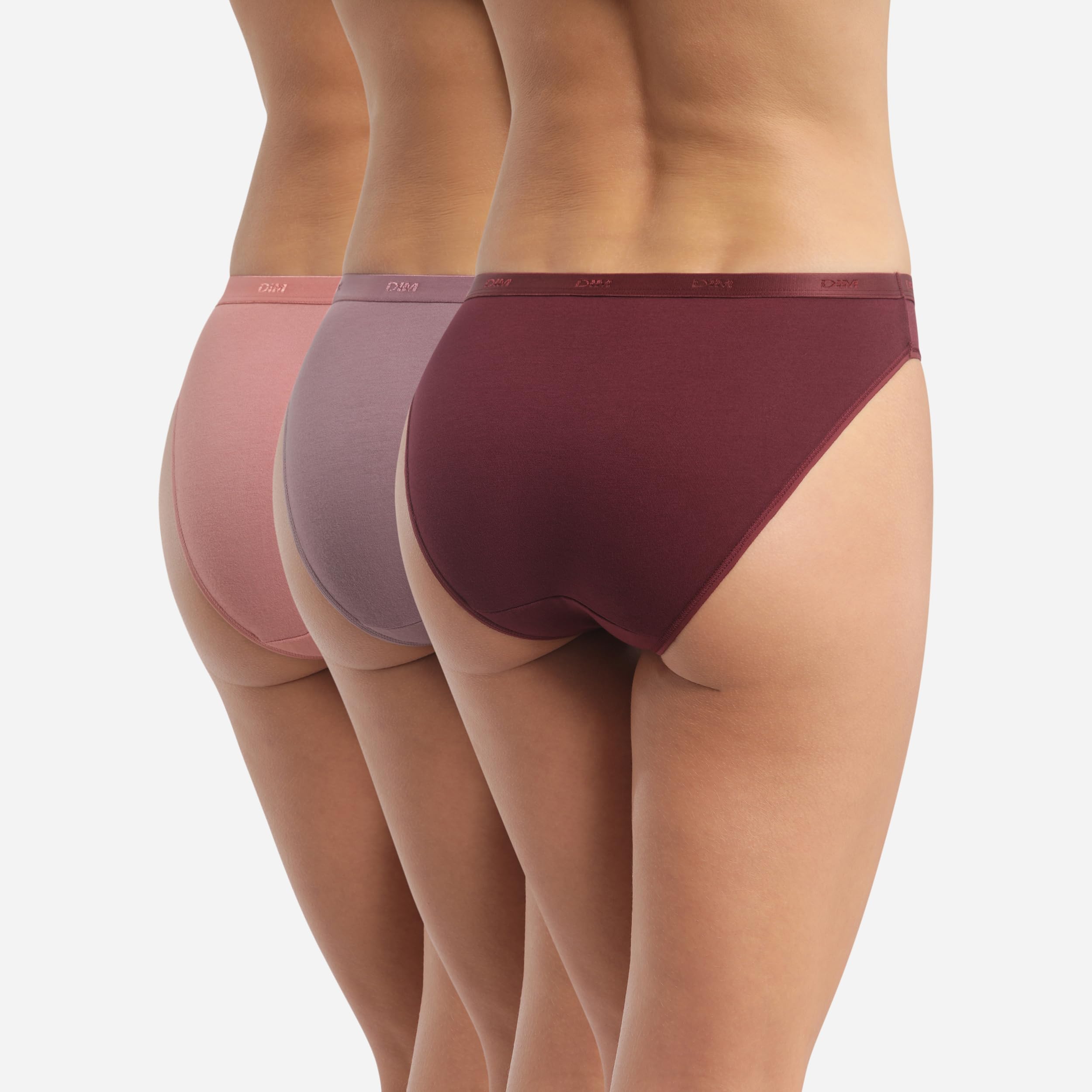DIM Pockets bikini slip donna x3 S cotone elasticizzato