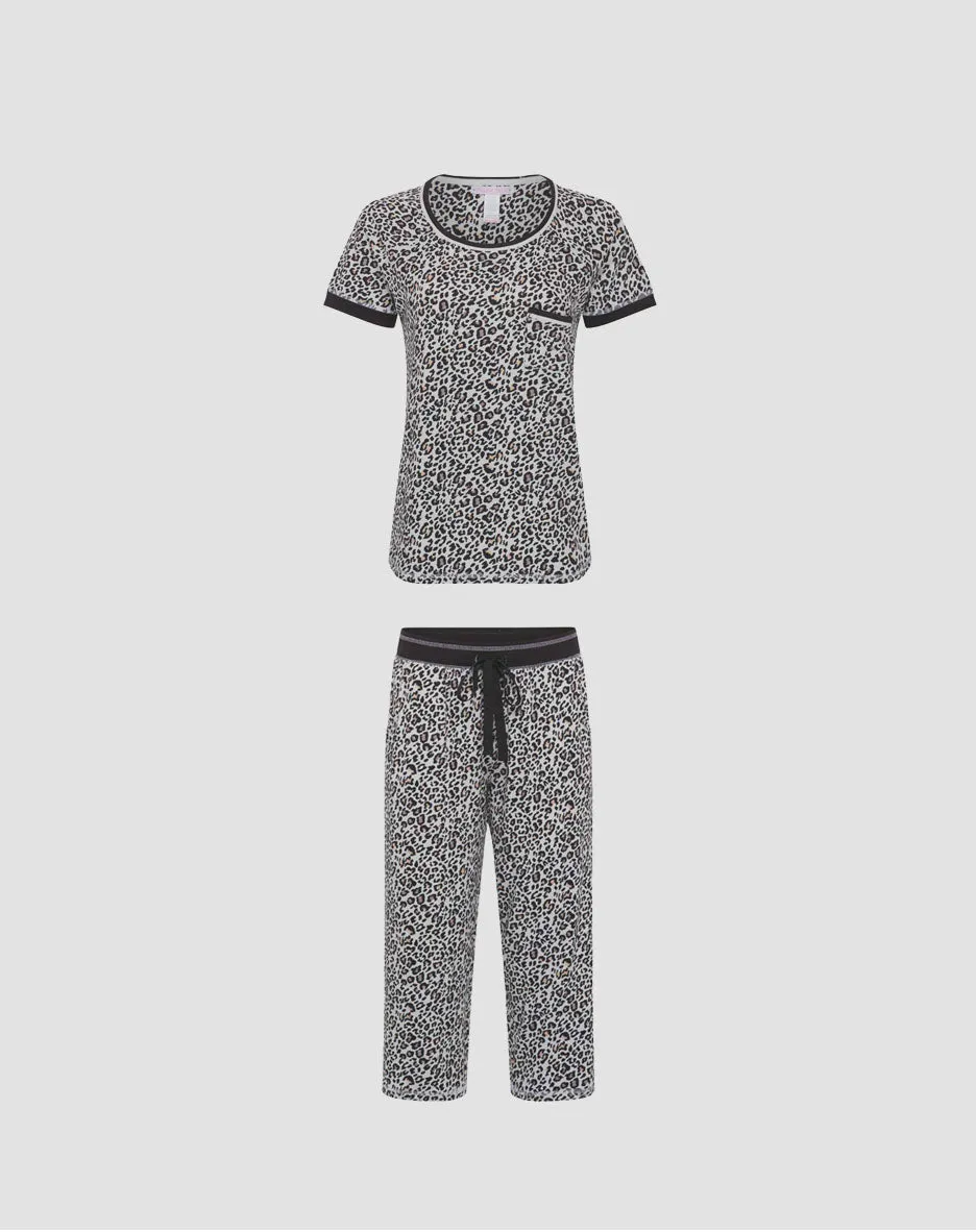 René Rofé Yummy Butter Soft pigiama capri set da 2 morbido