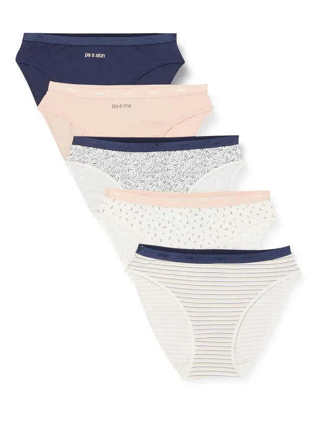 DIM Les Pockets Slip Donna x5 Cotone