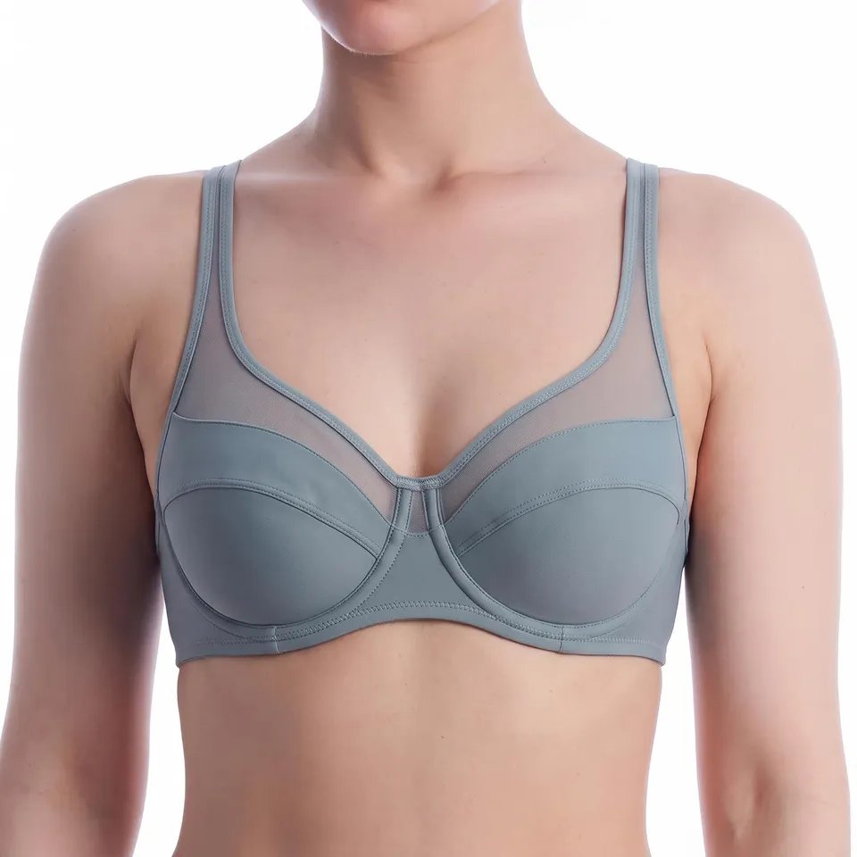 DIM Generous Classic reggiseno ferretto salvia pale x1