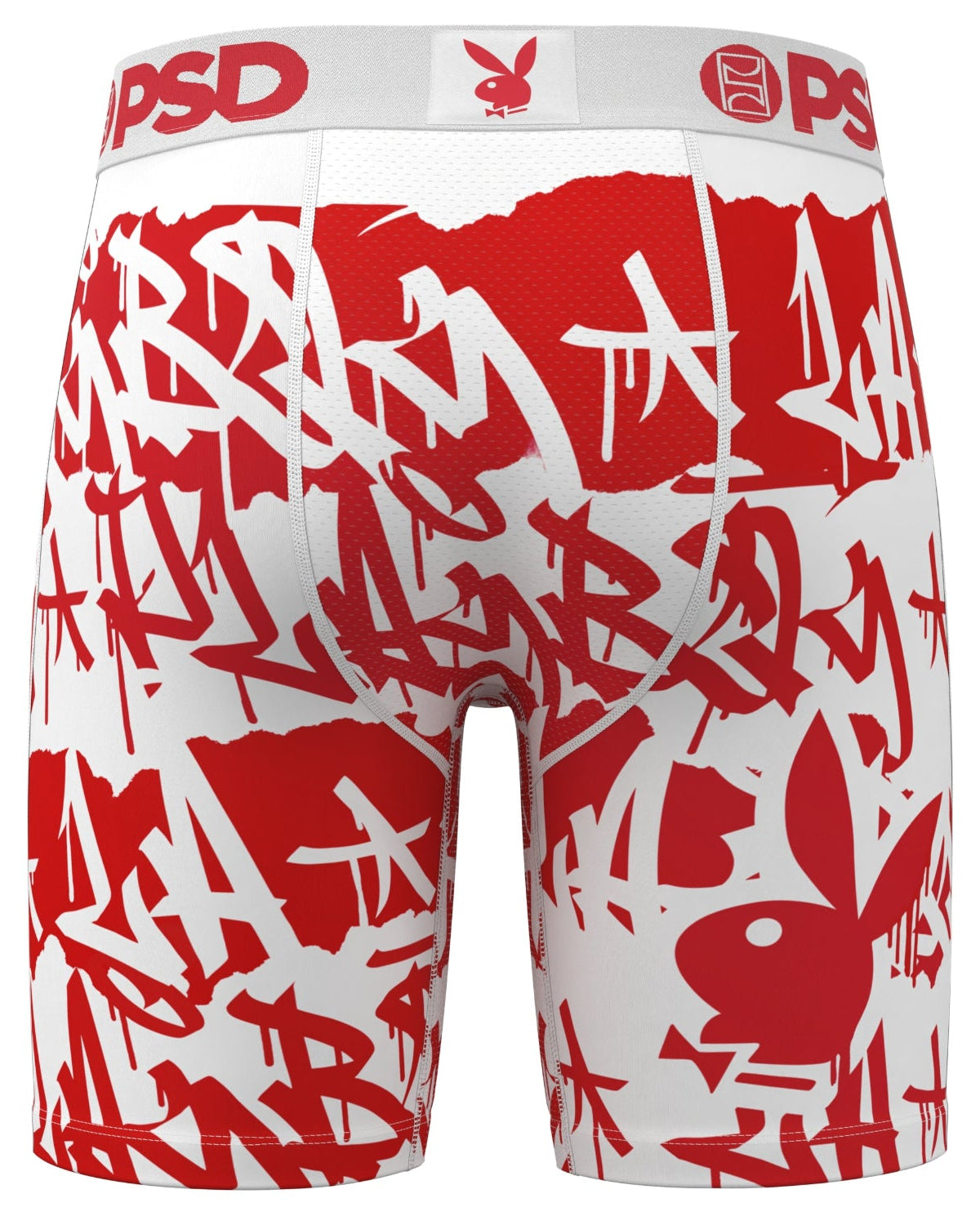 Playboy x PSD slip uomo bianco micromesh 7 pollici