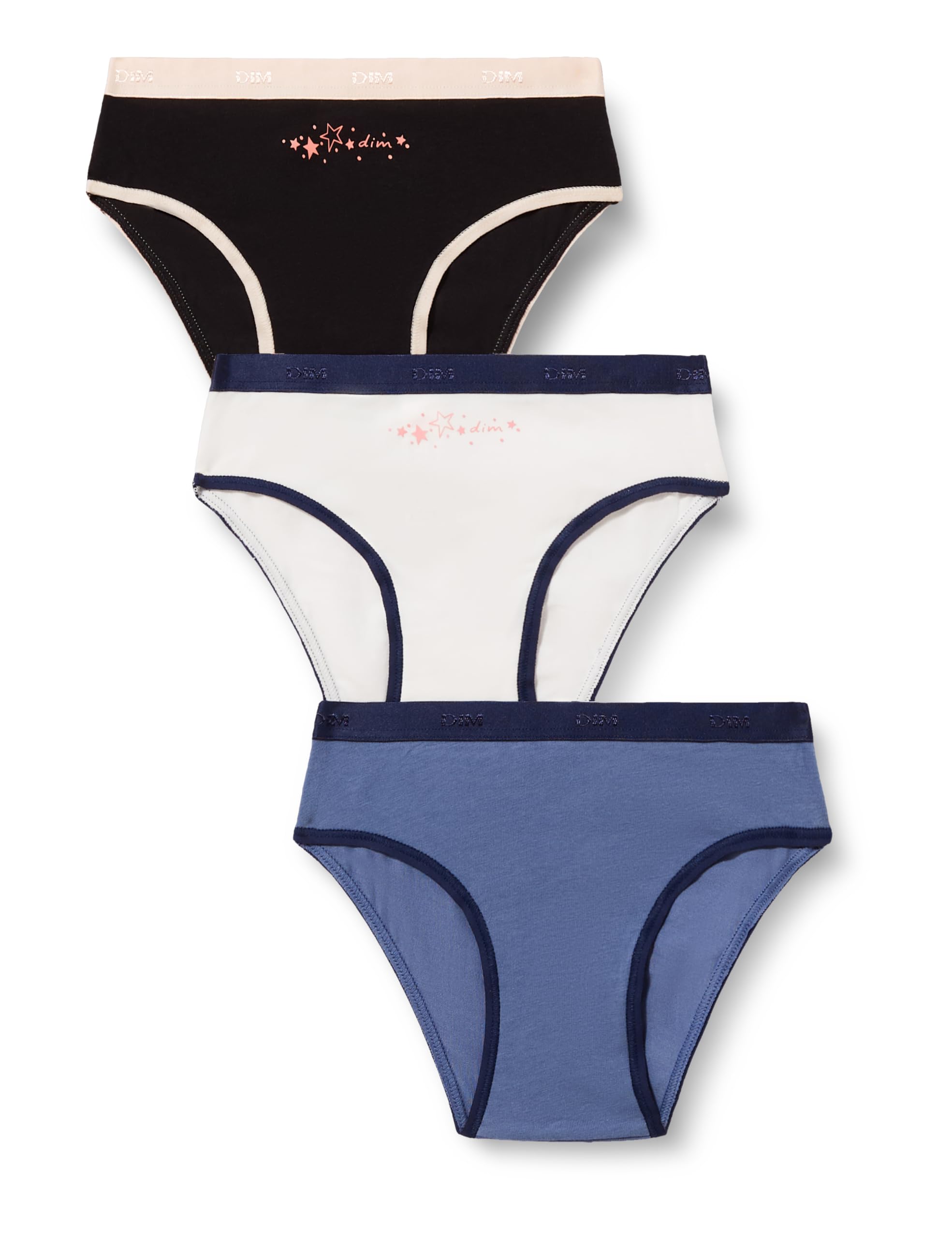 DIM Les Pockets slip bambina 10 anni pacco da 6 cotone