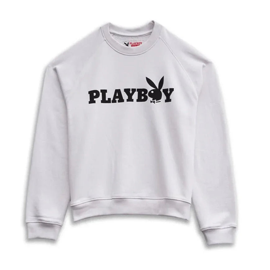 Playboy Masthead felpa nero vintage unisex cotone