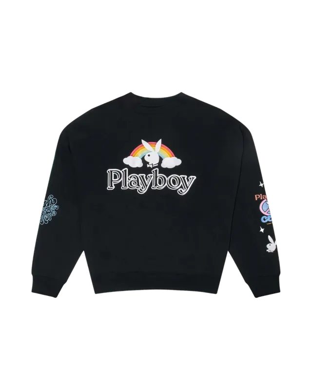 Playboy Smile Club Oversized Crewneck felpa girocollo oversize