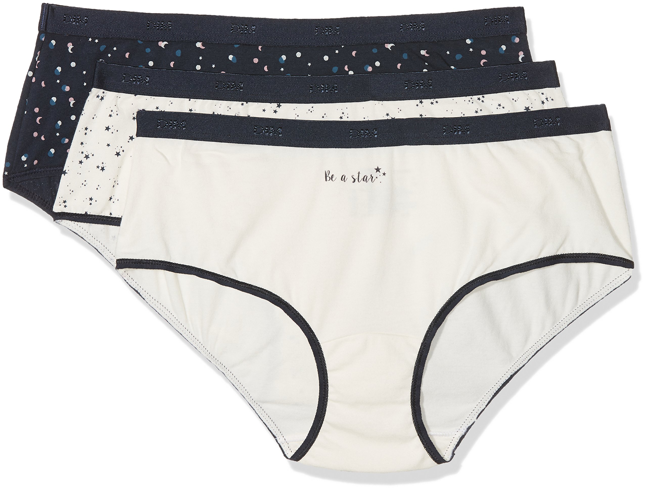 DIM Les Pockets culotte donna x3 cotone elasticizzato