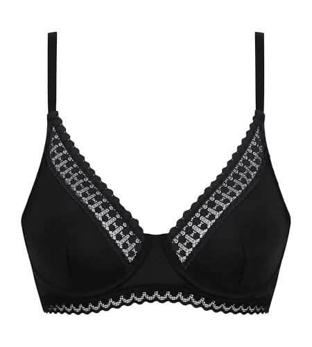 DIM ILY Micro reggiseno donna triangolo microfibra pizzo