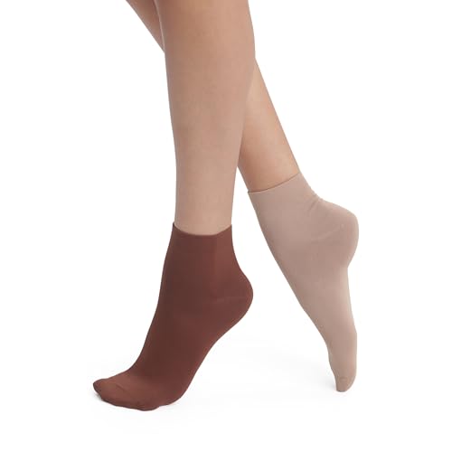 DIM Skin calze donna microfibra seconda pelle x2
