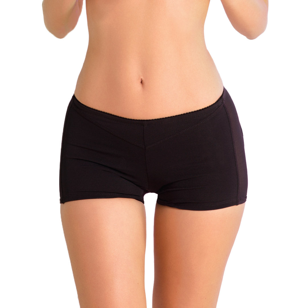 René Rofé Open Butt boyshort aperto nero S/M in nylon