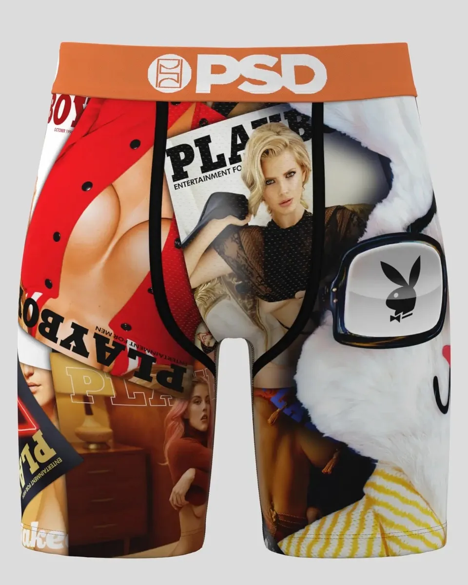 Playboy Stacks PSD boxer uomo multicolor elastico