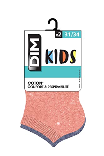 DIM Coton Style calzini bambina caviglia x2 cotone