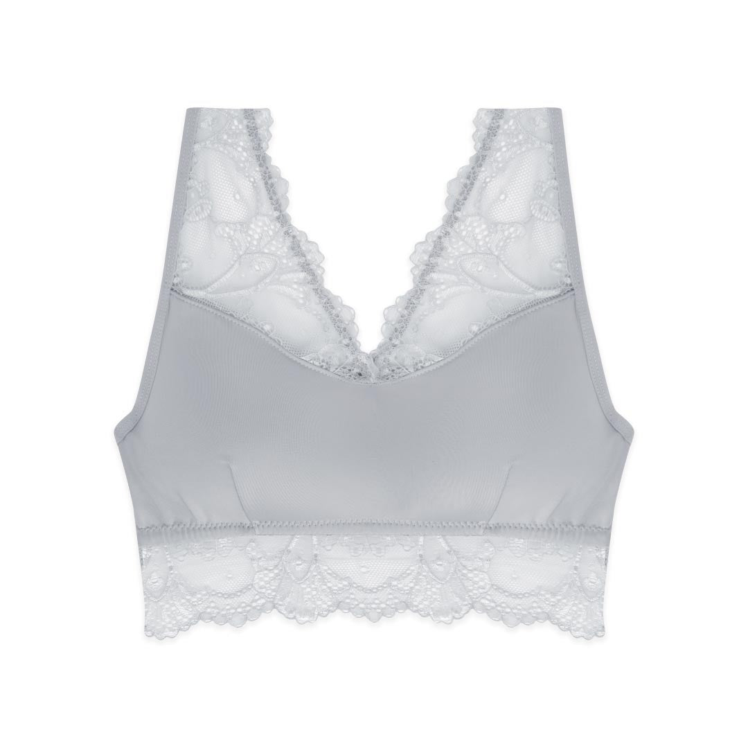 René Rofé Red Carpet reggiseno comfort grigio in pizzo