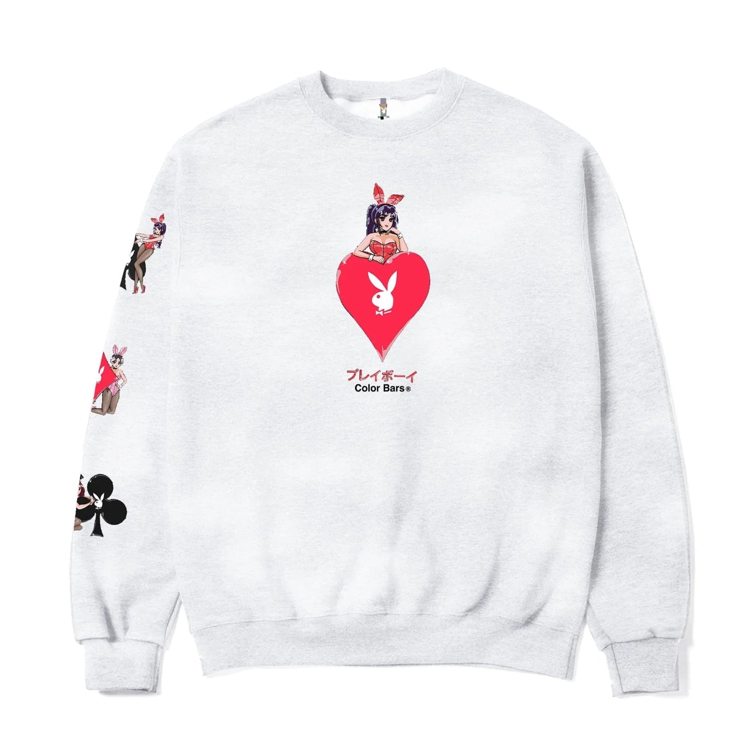 Playboy Ace of Hearts 3.0 Felpa Girocollo Unisex