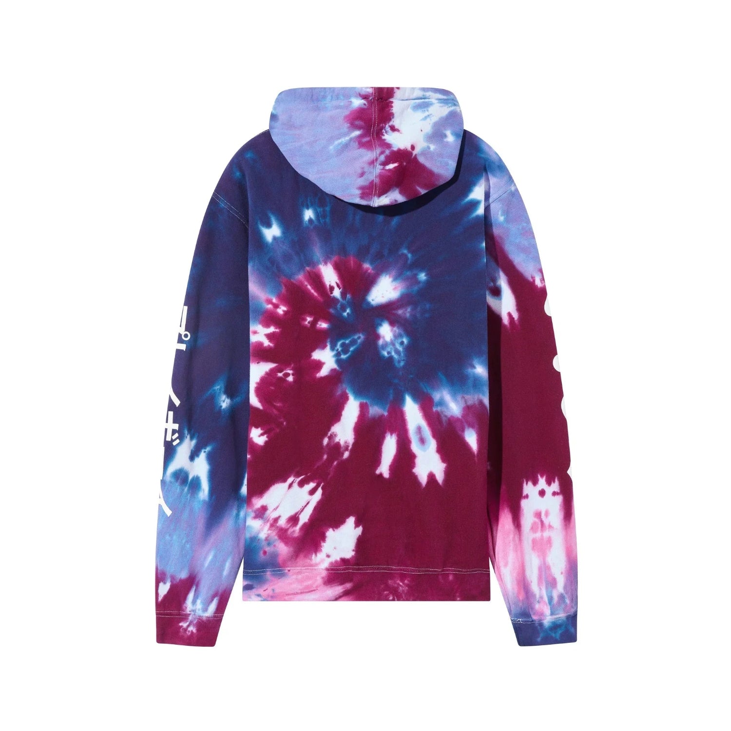 Playboy Ace of Spades felpa cappuccio tie dye viola