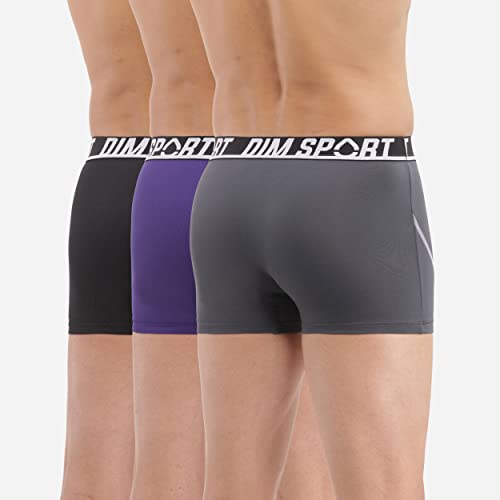 DIM Move Sport Micro Boxer Uomo x3 Termoregolante Nero