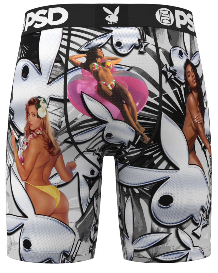 Playboy x PSD Bunny Chrome boxer multicolore elastico
