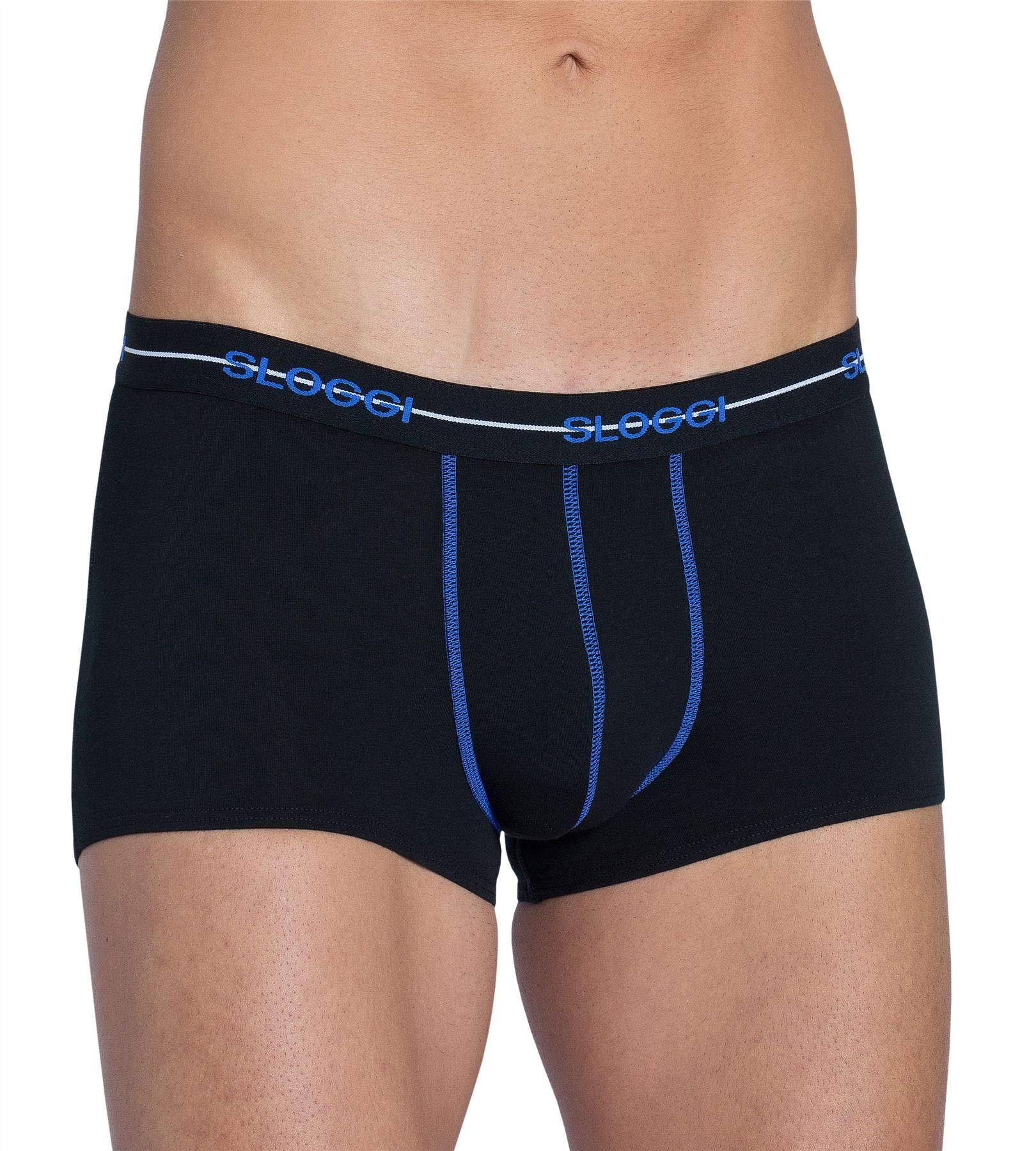 Sloggi Start Hipster slip uomo 2 pezzi blu cotone