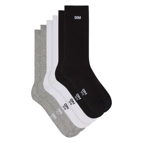 DIM calzini corti donna sport cotone x3 traspiranti