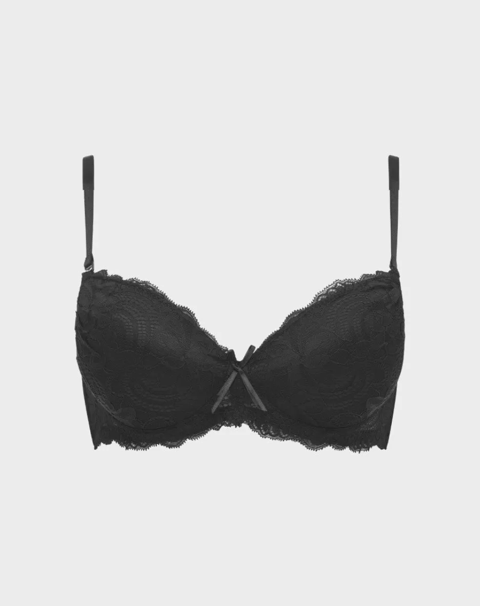René Rofé Lace Push Up reggiseno 2 pezzi push-up